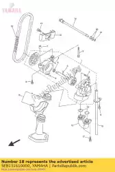 Tutaj możesz zamówić rura, dostawa 1 od Yamaha , z numerem części 5EB131610000: