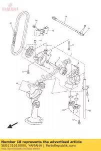 yamaha 5EB131610000 rura, dostawa 1 - Dół