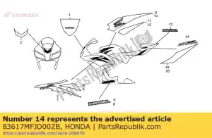 honda 83617MFJD00ZB =