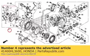 honda 41400HL3600 versnellingsinrichting., fr. laatste - Onderkant