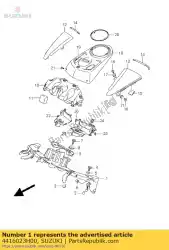 Here you can order the bracket,fuel ta from Suzuki, with part number 4416023H00: