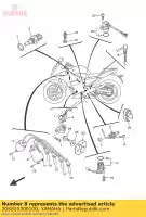 20S825300100, Yamaha, interrupteur d'arrêt yamaha ajs xj  600 2009 2010 2011 2014 2015 2016, Nouveau