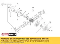 AP8206744, Piaggio Group, Wariator pr?dko?ci ze sprz?g?em aprilia  amico area area 51 gulliver rally scarabeo sonic sr 50 51 65 1990 1991 1992 1993 1994 1995 1996 1997 1998 1999 2000 2001 2002 2003 2004 2005 2006 2007, Nowy