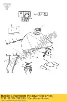 T2401102PG, Triumph, t2401102-pg kit tanque de combustível conjunto triumph street triple street triple to vin 560476 675 2009 2010 2011 2012, Novo