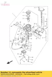 Ici, vous pouvez commander le titulaire auprès de Yamaha , avec le numéro de pièce 5DM142610000: