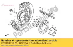 Tutaj możesz zamówić szprychy zestaw b, rr. (9x177,5) od Honda , z numerem części 426B0KT1670: