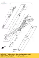 5110439A41, Suzuki, demper assy, ??l suzuki vs 600 750 800 1988 1992 1993 1994 1995 1996 1997 1998 1999, Nieuw