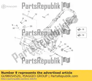 Piaggio Group GU98054520 vite - Il fondo