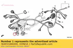 Qui puoi ordinare cuscino, c. D. I. Unità da Honda , con numero parte 30401GB6000: