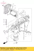 3HT15370R000, Yamaha, respirador assy yamaha  sr 400 2014 2016 2017 2018, Novo