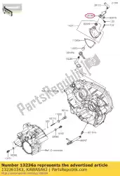 Aqui você pode pedir o lever-comp, alterar lev kvf650-a em Kawasaki , com o número da peça 132361343: