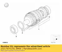 23217675150, BMW, arbre intermédiaire sport - 1. = 26 / 6. = 36 (à partir de 01/2004) bmw   1100 1150 1200 1996 1997 1998 1999 2000 2001 2002 2003 2004 2005 2006, Nouveau