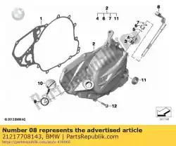 Here you can order the release lever, black from BMW, with part number 21217708143: