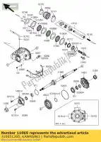 110651260, Kawasaki, boné kawasaki kfx700 kvf650 4x4 ksv700a6f ksv700b6f ksv700a7f ksv700b7f 700 650 , Novo