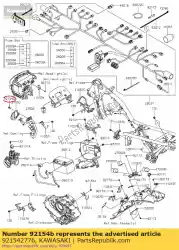 Here you can order the 01 bolt,flanged,6x12 from Kawasaki, with part number 921542776: