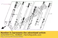 51414447731, Honda, buisson, guide honda ca rebel  cmx c ca125 cmx250c 125 250 , Nouveau