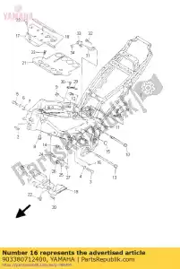 yamaha 903380712400 enchufe (17j) - Lado inferior