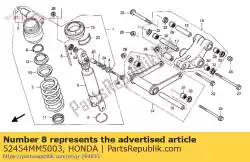 Ici, vous pouvez commander le aucune description disponible pour le moment auprès de Honda , avec le numéro de pièce 52454MM5003: