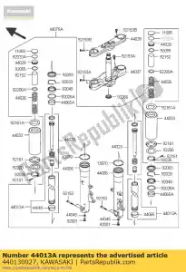 kawasaki 440130027 tubo-tenedor interior vn2000-a2 - Lado inferior