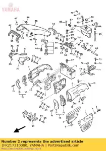 Yamaha 1FK217210000 cover, side 2 - Bottom side