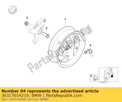 Here you can order the valve for tire from BMW, with part number 36317654219: