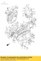 1137115G00, Suzuki, dekking, koppeling ou suzuki an 400 2005 2006, Nieuw