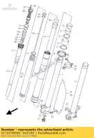 5110336E80, Suzuki, demper assy, ??r suzuki rm  rm125 125 , Nieuw