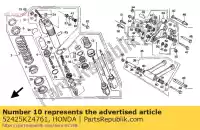 52425KZ4761, Honda, conjunto de caja, sub honda cr  r crm cr125r 125 , Nuevo