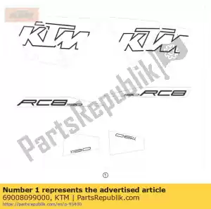 ktm 69008099000 stickerset rc8 oranje 08 - Onderkant