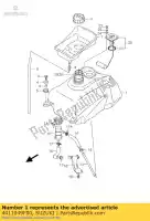 4411049F00, Suzuki, tanque montado suzuki uh 125 2005 2006, Novo