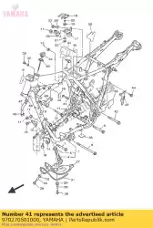 Here you can order the bolt from Yamaha, with part number 970270501000: