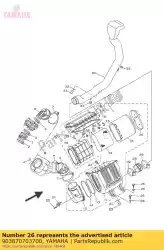 Tutaj możesz zamówić ko? Nierz 8111266500 od Yamaha , z numerem części 903870703700: