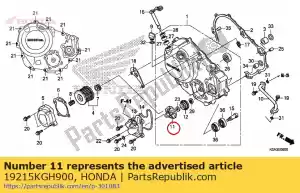 honda 19215KGH900 wirnik, pompa wodna - Dół