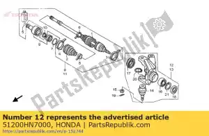 Honda 51200HN7000 knuckle assy., r. - Il fondo