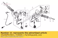 35206MCA003, Honda, talerz, ornament (d) honda gl goldwing a gold wing  gl1800a 1800 , Nowy