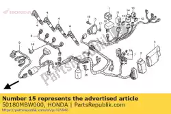 geen beschrijving beschikbaar op dit moment van Honda, met onderdeel nummer 50180MBW000, bestel je hier online:
