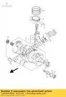 1200047850, Suzuki, crankshaft comp suzuki gsx r1000 r1000z 1000 , New