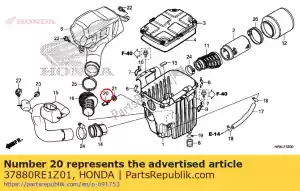 honda 37880RE1Z01 conjunto de sensor, temperatura del aire (matsushita denshi) - Lado inferior