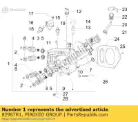 82987R1, Piaggio Group, gruppo testata     , Nuovo