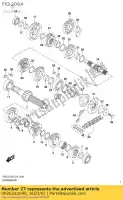 0926222040, Suzuki, Lager suzuki rm z250 rmz250 250 , Nieuw