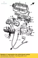 3415043410, Suzuki, campana, medidor suzuki gsx  e eu es ef gsx550 gsx550esfu 550 , Nuevo