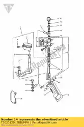 Here you can order the switch rear brake from Triumph, with part number T2023120: