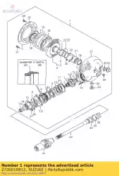 Here you can order the gear & case set from Suzuki, with part number 2730010812: