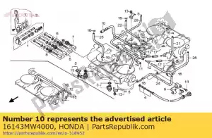 Honda 16143MW4000 buis - Onderkant