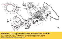 Aqui você pode pedir o eixo, bomba de água em Honda , com o número da peça 19241MENA30: