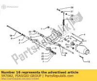 597082, Piaggio Group, Resorte de biela aprilia piaggio  atlantic x 125 180 200 250 300 2000 2002 2003 2004 2005 2006 2010 2011, Nuevo