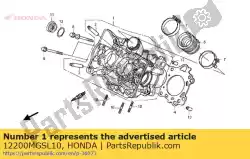 Tutaj możesz zamówić brak opisu w tej chwili od Honda , z numerem części 12200MGSL10: