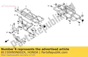 Honda 81150HN5N00ZA pipe comp., fr. carry * nh - Onderkant