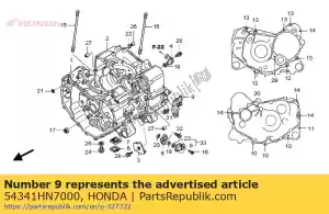 Honda 54341HN7000 rester, changer de câble - La partie au fond