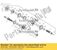 849306, Piaggio Group, 5ª roda dentada z = 26 aprilia  dorsoduro shiver zd4rab00, zd4rad00 zd4rag00 zd4sm000, zd4sma00, zd4smc00, zd4smc01 750 2007 2008 2009 2010 2011 2012 2013 2014 2015 2016, Novo